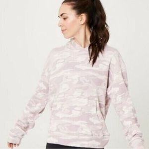 Monrow x SOULCYCLE camo hoodie